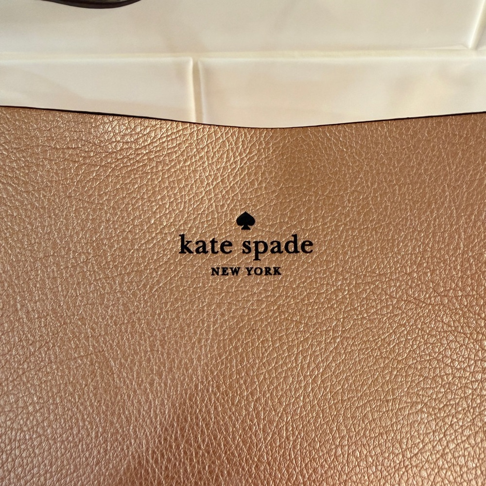 Kate Spade Rose Gold Reversible Tote - Picture 13 of 16